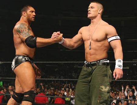 batista et john cena 